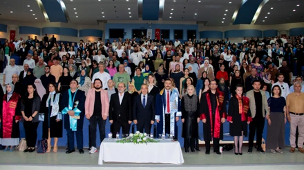 Selçuk Üniversitesinde mütercim ve tercümanların mezuniyet sevinci 